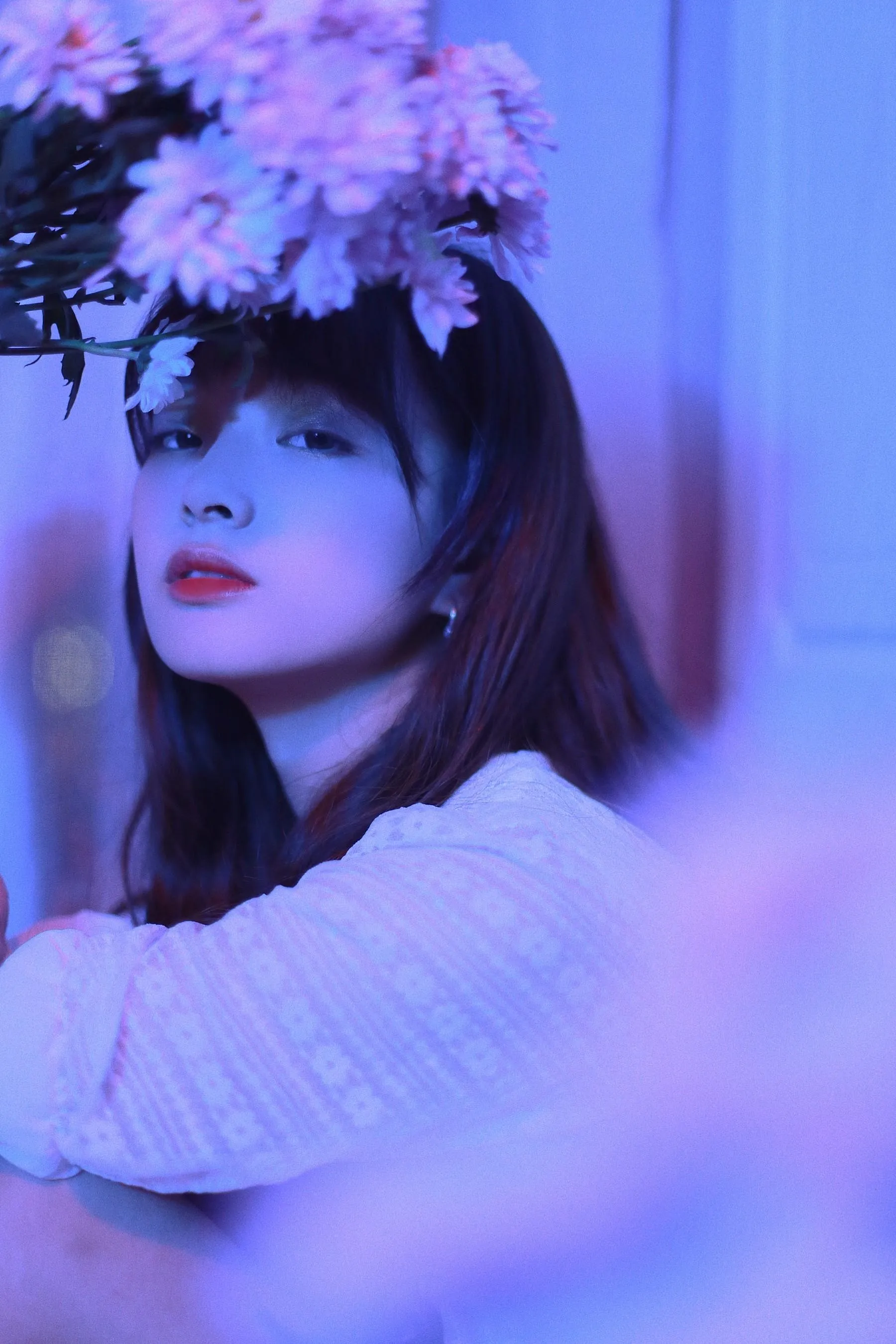 [艺图语] 2022.06.10 迷幻花语 聪儿 [21P]插图9